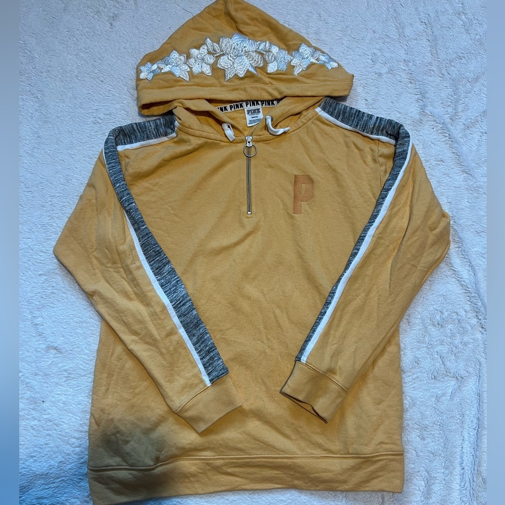 VS PINK Embroidered Hoodie